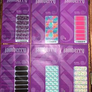 NEW! MAKE OFFER! Jamberry 6 full sheets of nail wraps